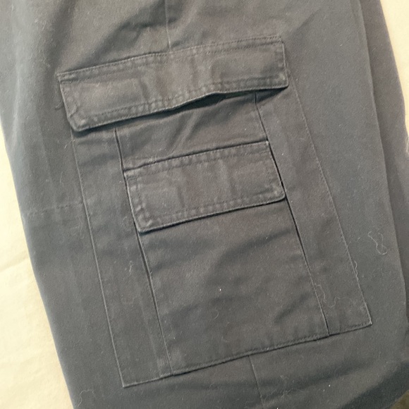 Liberty EMS Uniform Cargo 630M Men's Twill Trousers - Waist 32 - Navy - Unhemmed - Picture 4 of 10